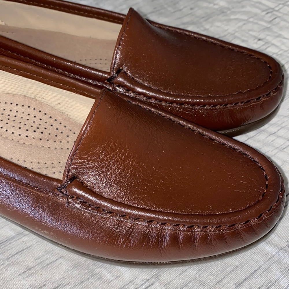 SAS simply slip on loafer dark brown size 6 medium - Picture 3 of 11